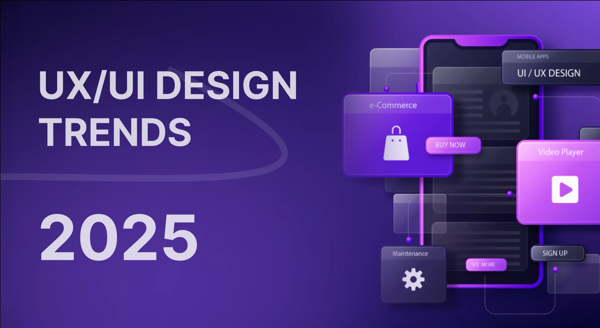 UX/UI Design Trends of 2025: Shaping the Future of Digital Experiences
