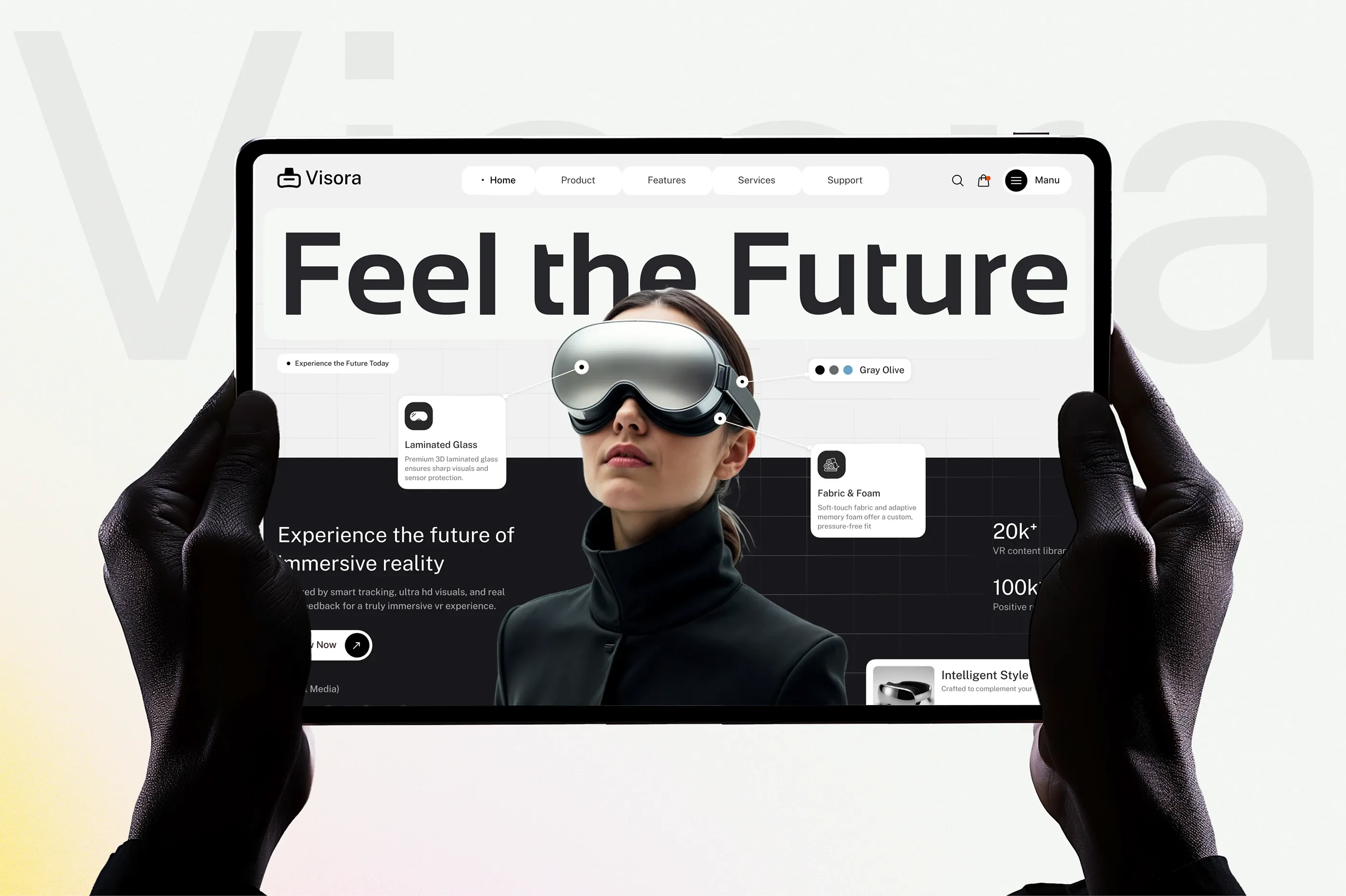 Visora - Future of Virtual Reality Experience
