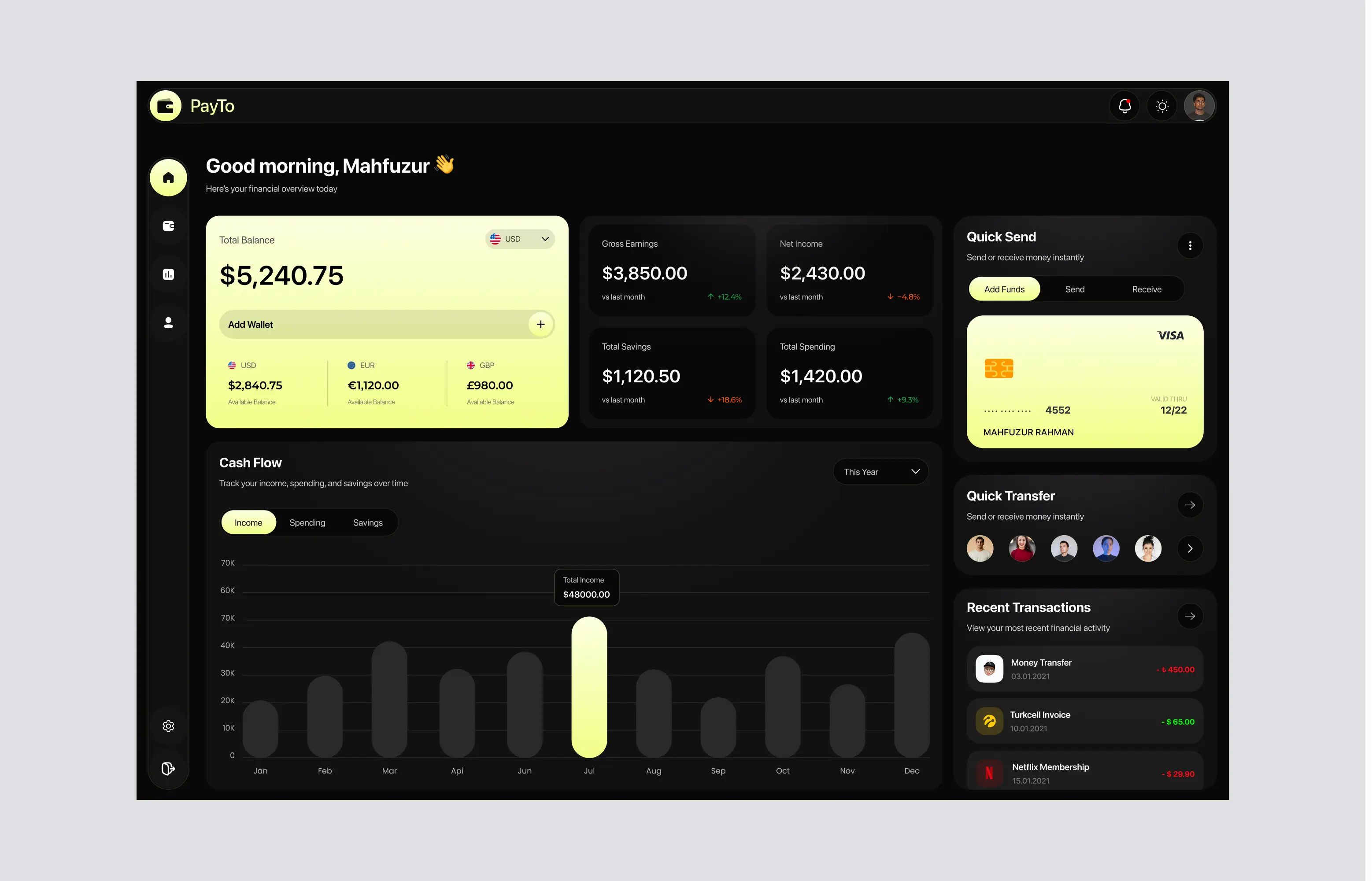 Custom web application design
